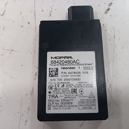 Camera Projector Radar Unit Bumper Mounted Fits 17-21 Jeep Compass