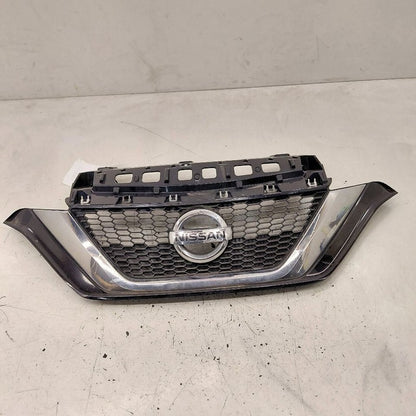 Center Grille Grill Hatchback Note Fits 17-19 Nissan Versa