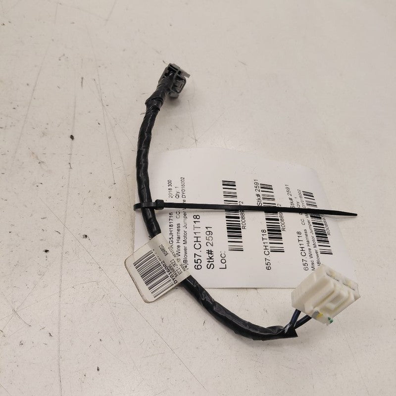 Chrysler 300 Blower Motor Jumper Wire {DY016002} 2017 2018 2019