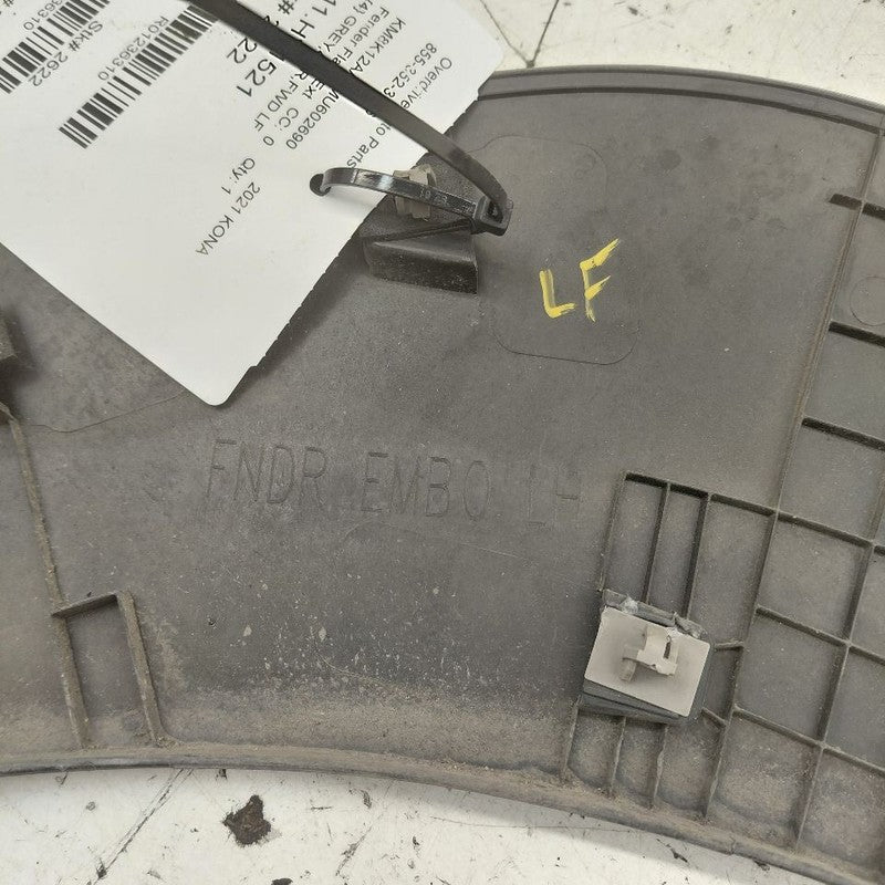 Hyundai Kona Driver Left Front Fender Flare  2021 2020 2019