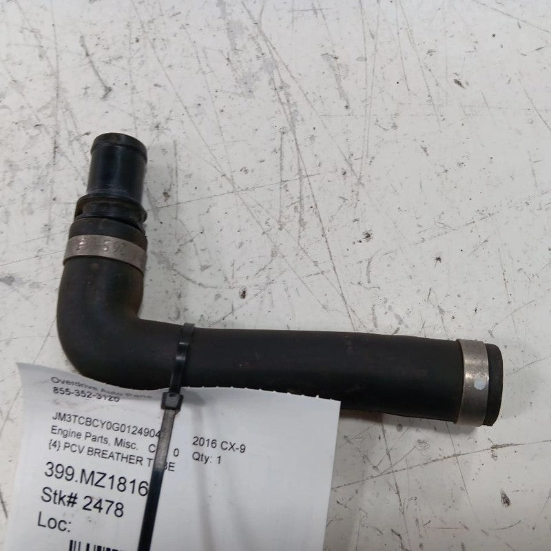 Mazda CX-9 PCV Breather Tube 2.5 2016 2017 2018 OEM