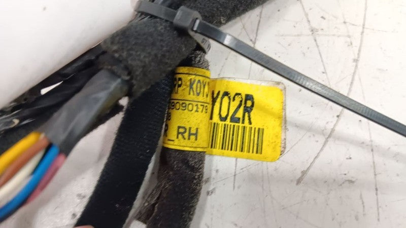 Kia Forte Door Harness Wire Wiring Right Passenger Rear 2016 2015 2014