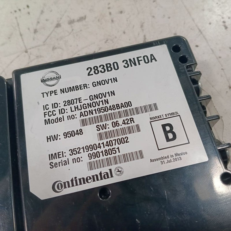 Communication Telematics Control Module Fits 13-17 Nissan LEAF