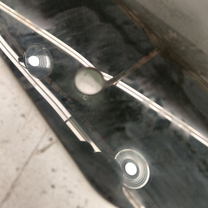 Left Rear Door Glass Window Fits 18-24 Alfa Romeo Stelvio