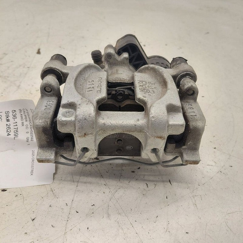Left Rear Brake Caliper 11.20" Diameter Rotor Wilderness Fits 25 Subar