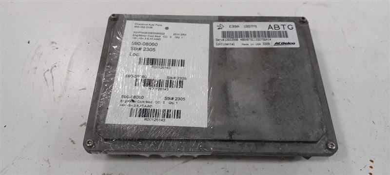 12653998 Engine ECM Electronic ComputervControl Module Behind Fan Shroud 13-16 ACADIA
