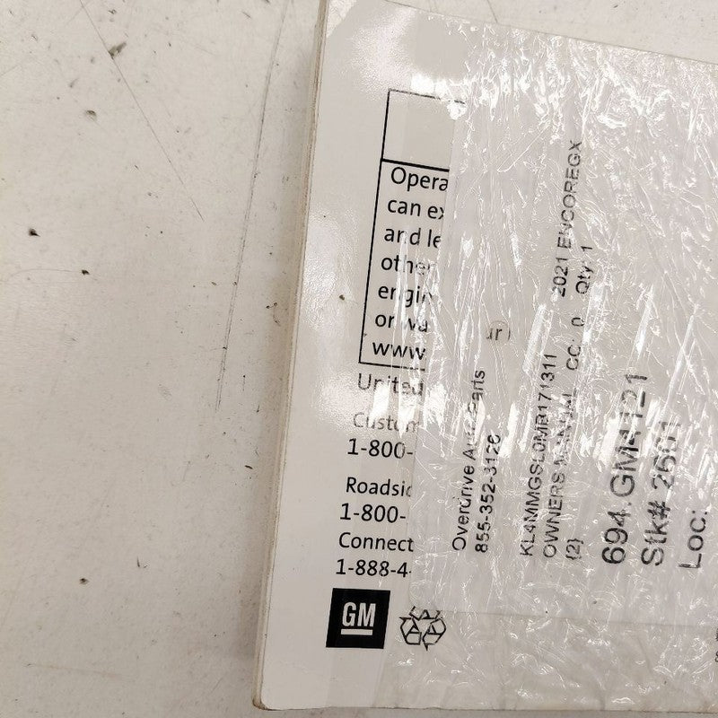 2021 Buick Encore GX Owners Manual