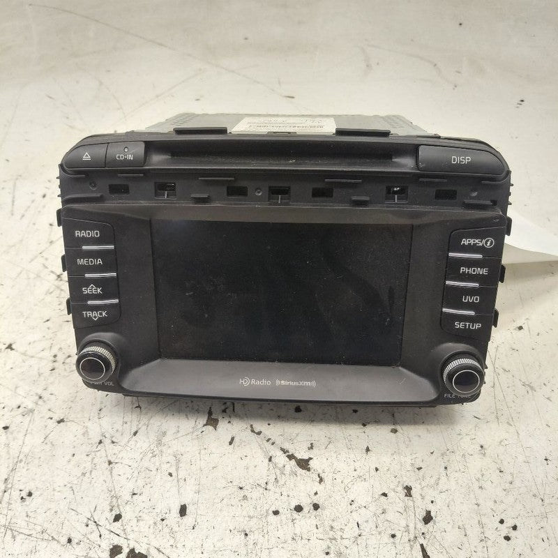 Audio Equipment Radio Display and Receiver US Market Uvo 16-18 Kia Sor
