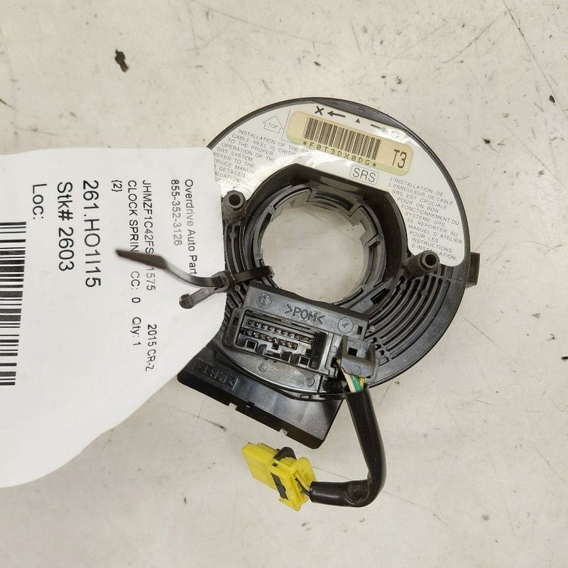 Honda CR-Z Steering Column Clock Spring  2015 2014 2013