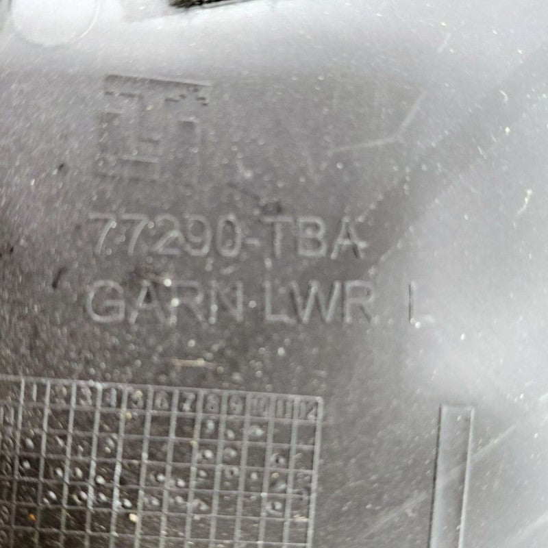 Honda Civic Driver Left Side Center Console Trim {77290-TBA} 2018 2017 2016