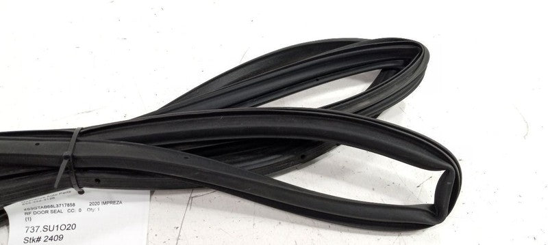 Subaru Impreza On Door Seal Rubber Right Passenger Front 2020 2019 201