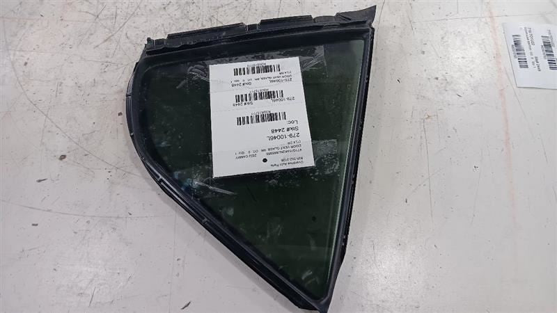 6812406260 Left Rear Door Vent Window Glass Fits 18-19 CAMRY