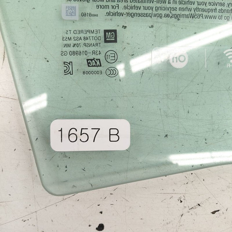 Driver Left Front Door Glass Window Fits 20-25 Buick Encore GX