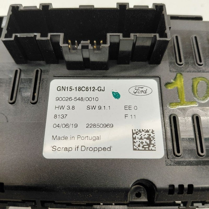 Automatic Temperature Control Heat Heater AC Switch Fits 18-20 Ford Ec