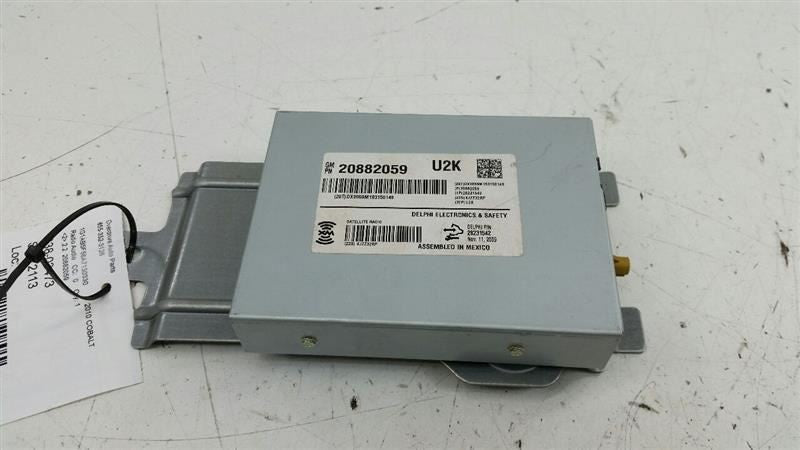 20942555 Audio Equipment Radio Satellite Receiver Opt U2K Fits 05-11 STS OEM