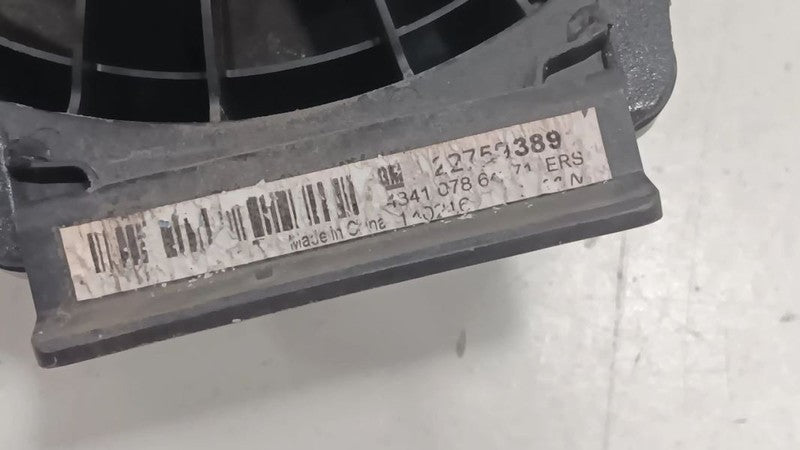 Chevy Volt Speaker Right Passenger Rear  2011 2012 2013 2014 2015