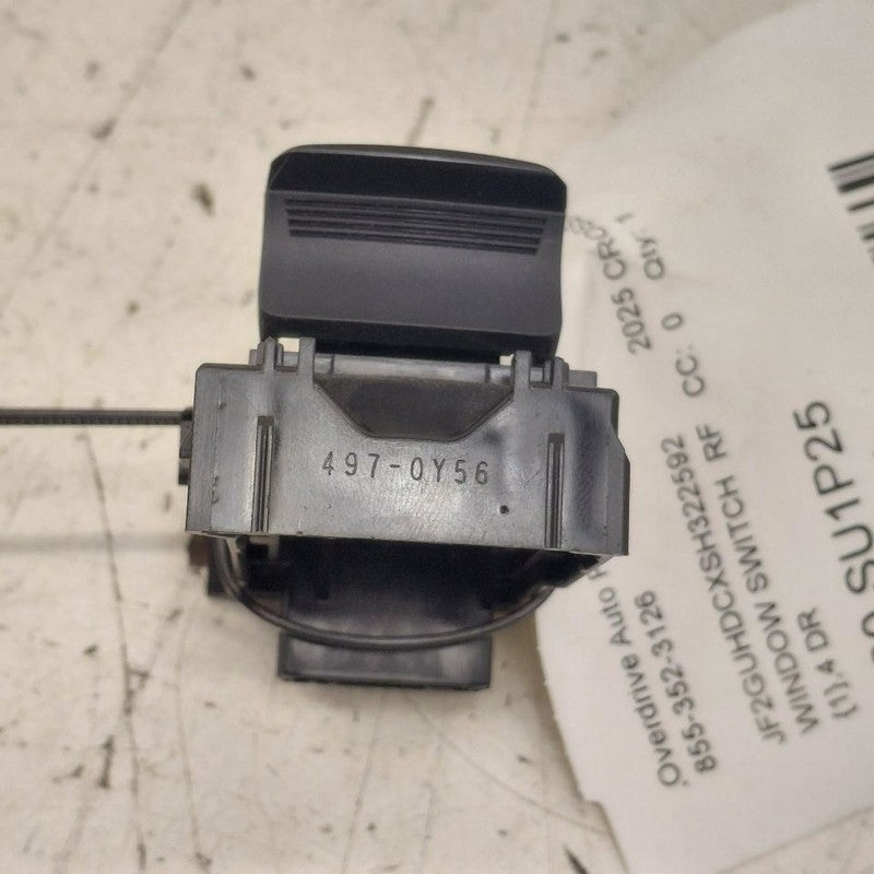 Subaru XV Crosstrek Power Window Switch Right Passenger Front  2025 20