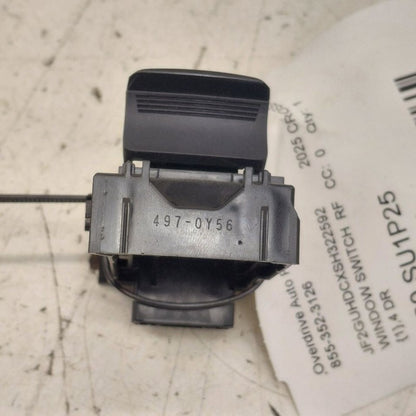 Subaru XV Crosstrek Power Window Switch Right Passenger Front  2025 20