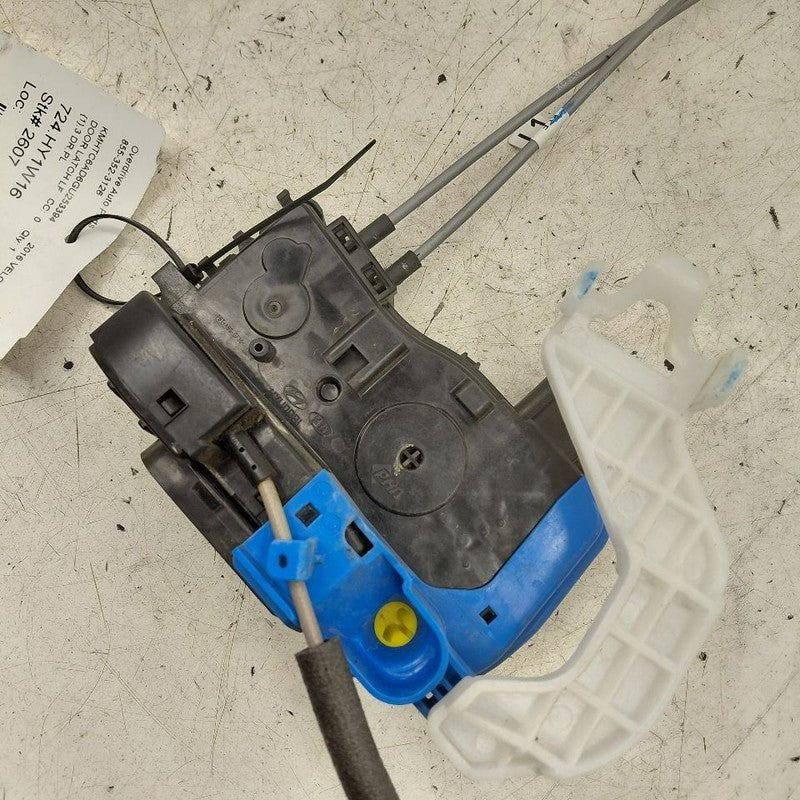 Hyundai Veloster Door Latch Lock Left Driver Front  2017 2016 2015 201