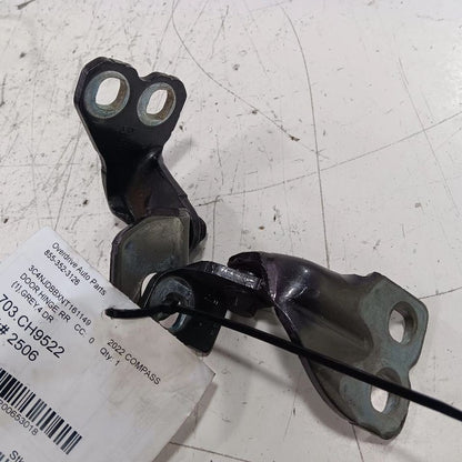 Jeep Compass Door Hinge Set Right Rear Passenger  2018 2019 2020 2021 2022