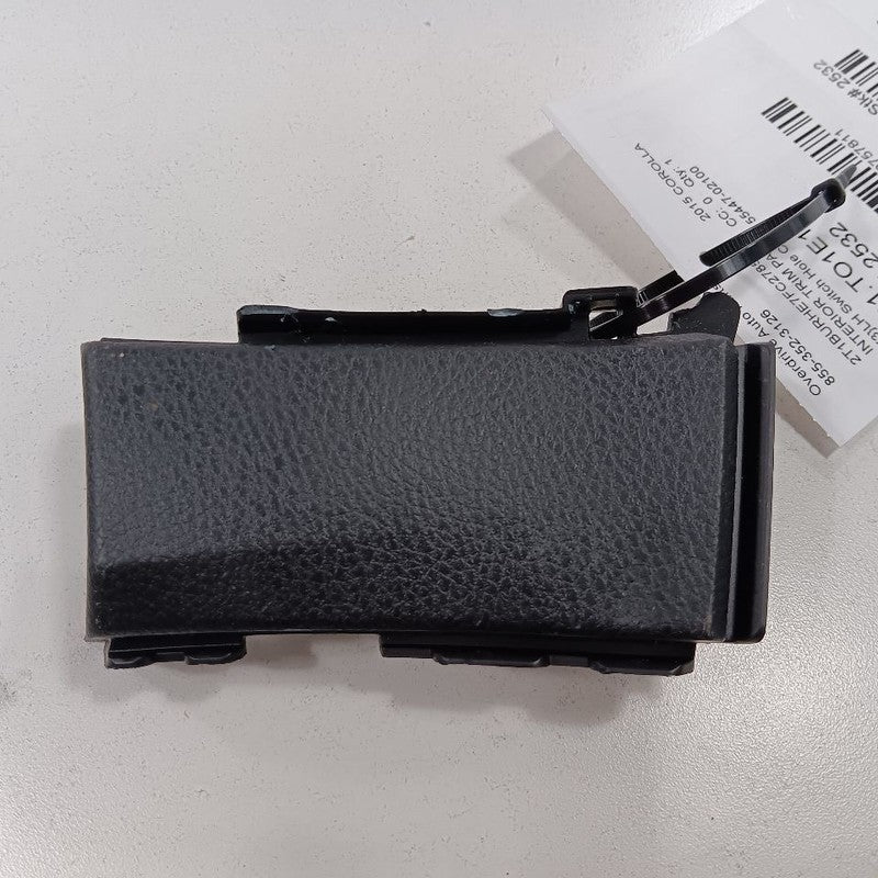 Toyota Corolla Left Hand Switch Hole Cover Trim 5{5447-02100} 2016 201