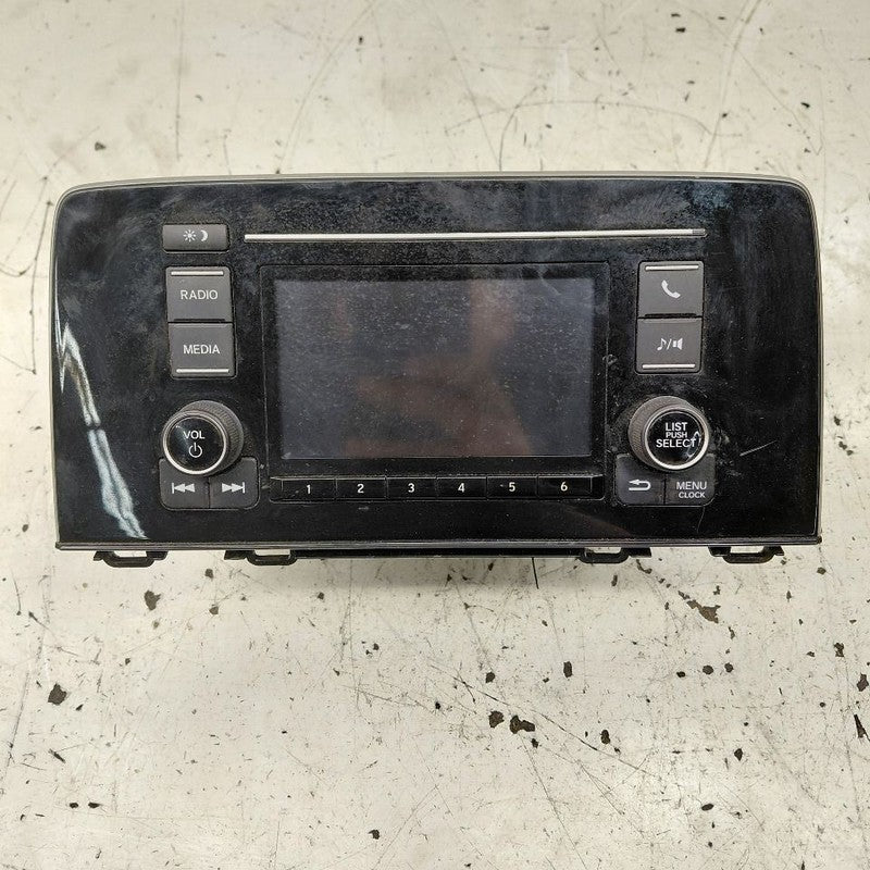 Audio Equipment Radio Receiver and Display US Market LX 18-21 Honda CR