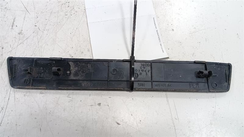 Toyota Prius Sill Trim Plate Door Jam Threshold Right Passenger Rear 2