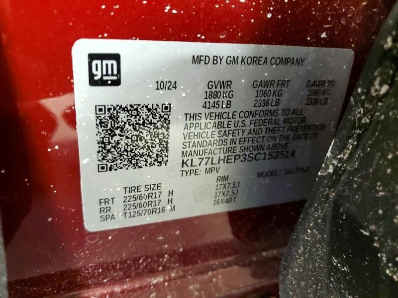 Chevy Trax Dash Air Vent Right Passenger  2025 2024