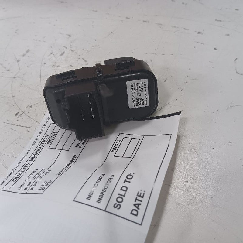 Chevy Trailblazer Window Switch Power Left Driver Rear  2021 2022 2023
