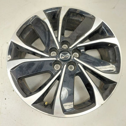Wheel Aluminum Alloy Rim 19x7 5 Angled Spoke Fits 22-23 Mazda CX-5 OEM