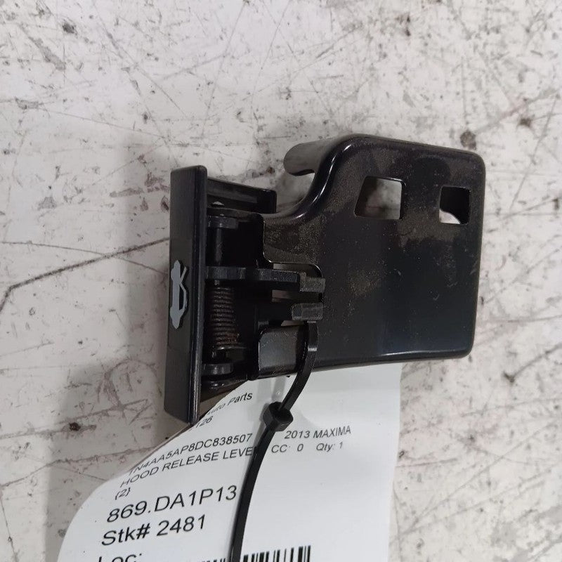 Nissan Maxima Hood Latch Release Handle Lever Switch 2014 2013 2012 2011 2010 09