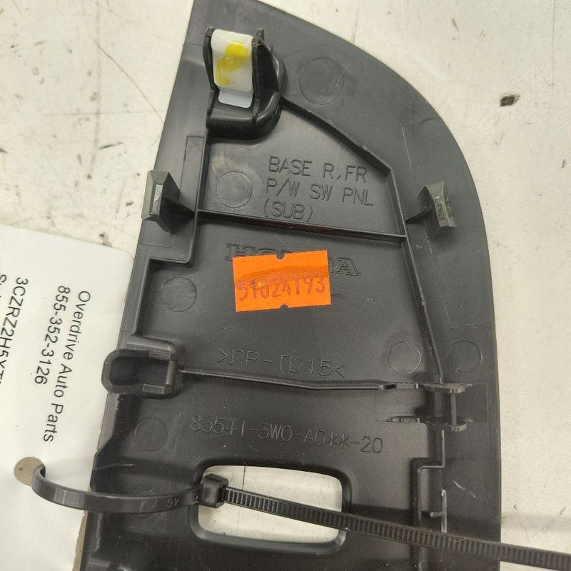 Honda HR-V Window Switch Bezel Trim Right Front 2026 2025 2024 2023