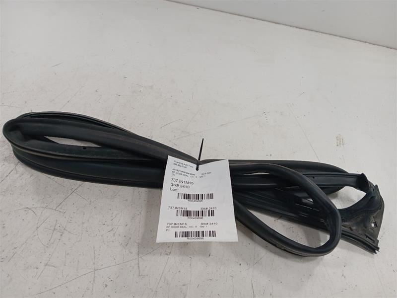 Infiniti Q50 On Door Seal Rubber Right Passenger Front 2014 2015 2016 