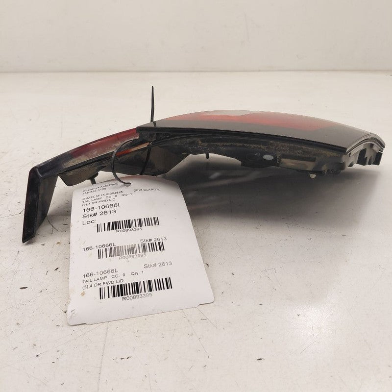 Left Rear Tail Light Brake Lamp Decklid Mounted Fits 17-21 Honda Clari