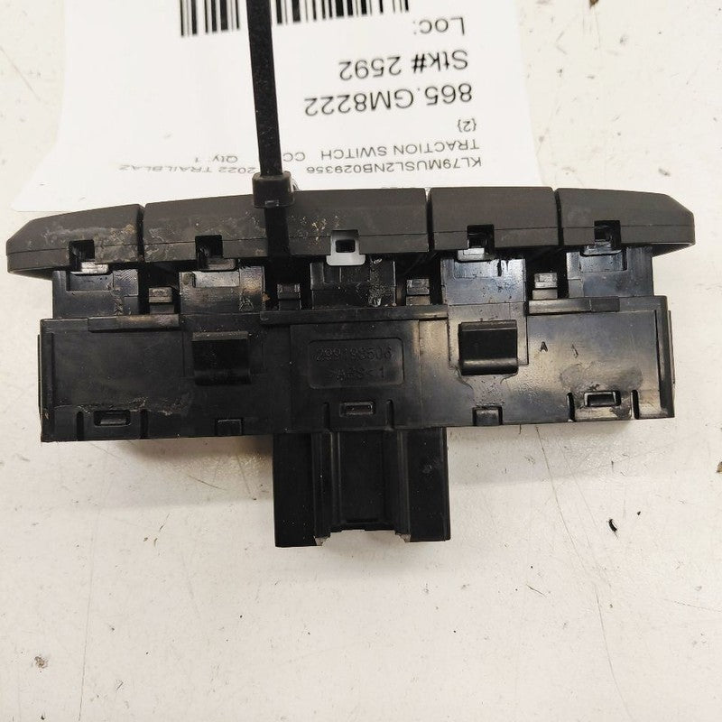 Chevy Trailblazer Traction Control Switch  2023 2022 2021