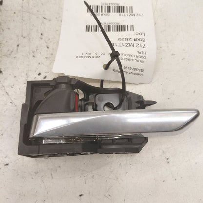 Mazda 6 Door Handle Left Driver Rear Interior Inside  2018 2019 2020 2