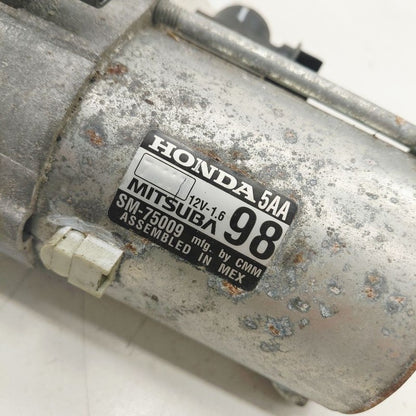 Engine Starter Motor Turbo Fits 16-21 Honda Civic