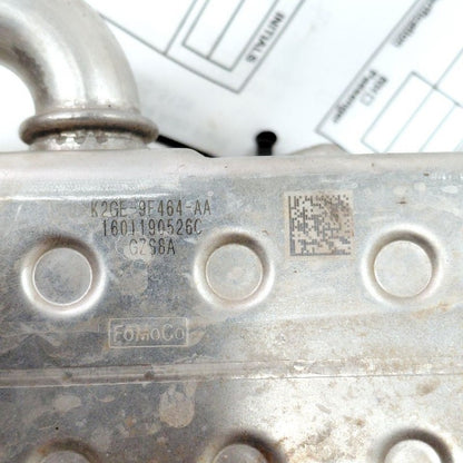 Ford Edge EGR Valve Tube Pipe Exhaust Line  2.0 2019 2020 2021 2022 20