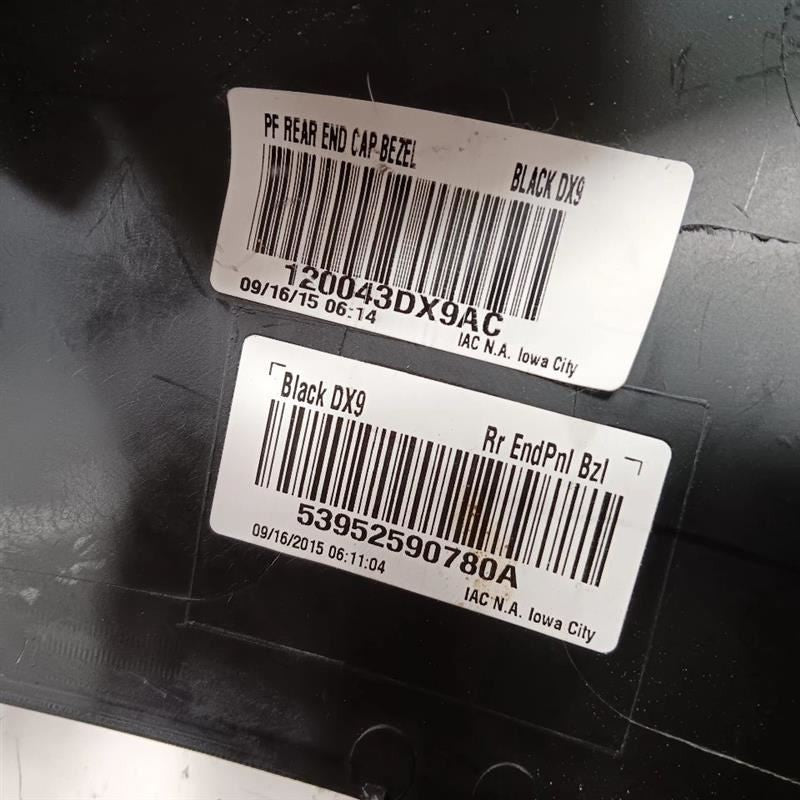 Dodge Dart Center Console Rear End Cap Trim Cover  2013 2014 2015 2016