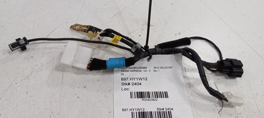 Hyundai Veloster Rear Back Trunk Lid Hatch Wire Wiring Harness 2012 20