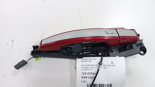 13577718 Door Handle Exterior Rear Opt Ath Chrome Button Fits 13-17 VERANO