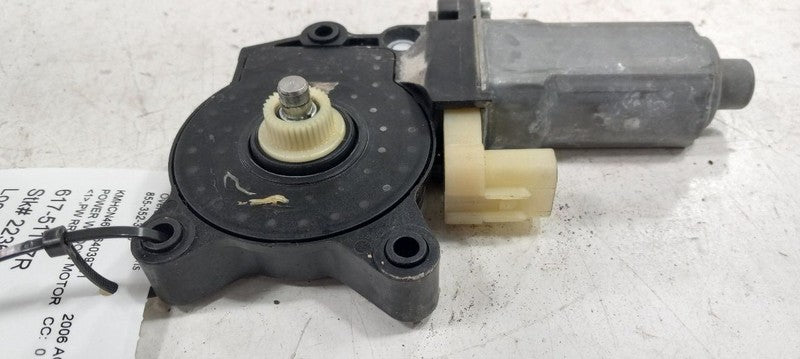 Passenger Power Window Motor Rear Sedan Fits 06-11 ACCENT 