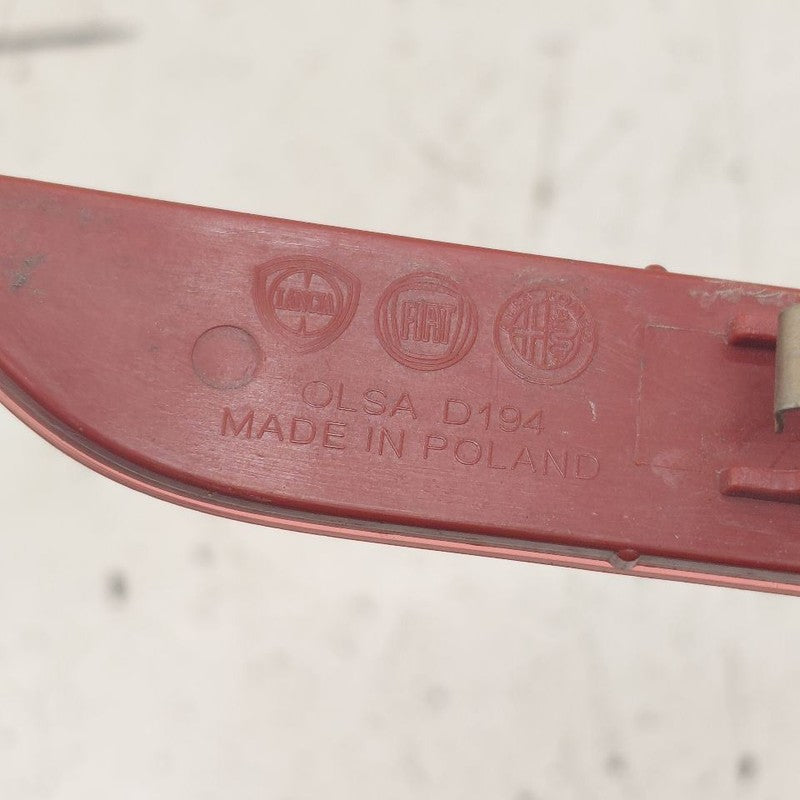 2018 Fiat 500 X Model Left Rear Side Marker Reflector