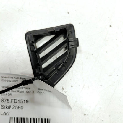 Ford Edge Defrost Vent Right Passenger Side  2019 2020 2021 2022 2023 