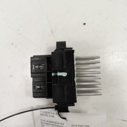 Buick Encore Blower Resistor Fan Motor Speed Resistor  2020 2019 2018 