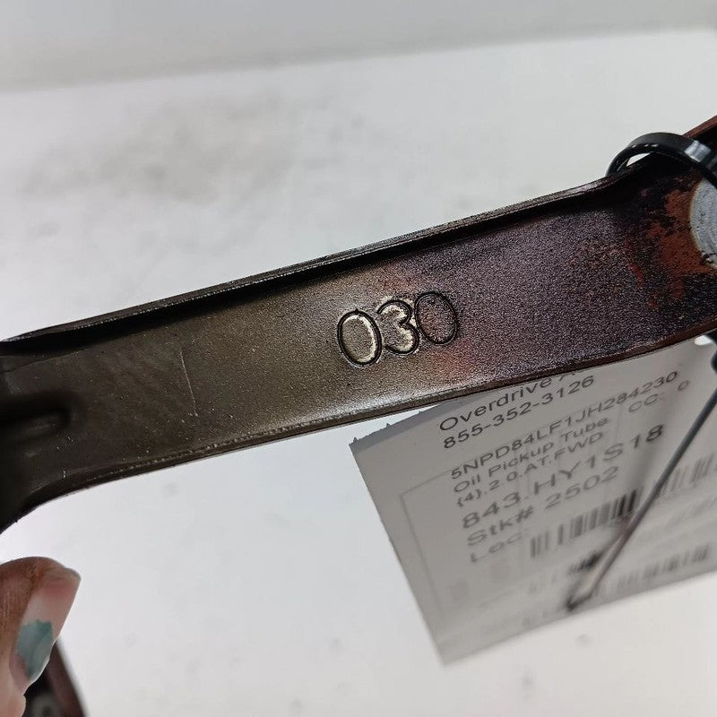 Hyundai Elantra Engine Oil Pickup Tube  2017 2018 2019 2020