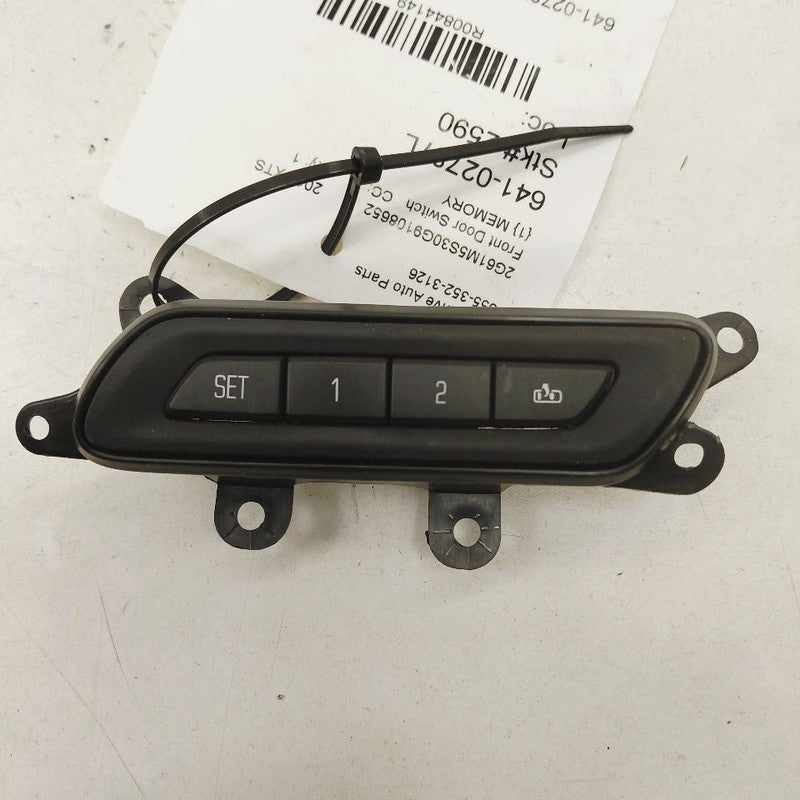Driver Left Front Door Seat Memory Switch Fits 16-20 Cadillac CT6