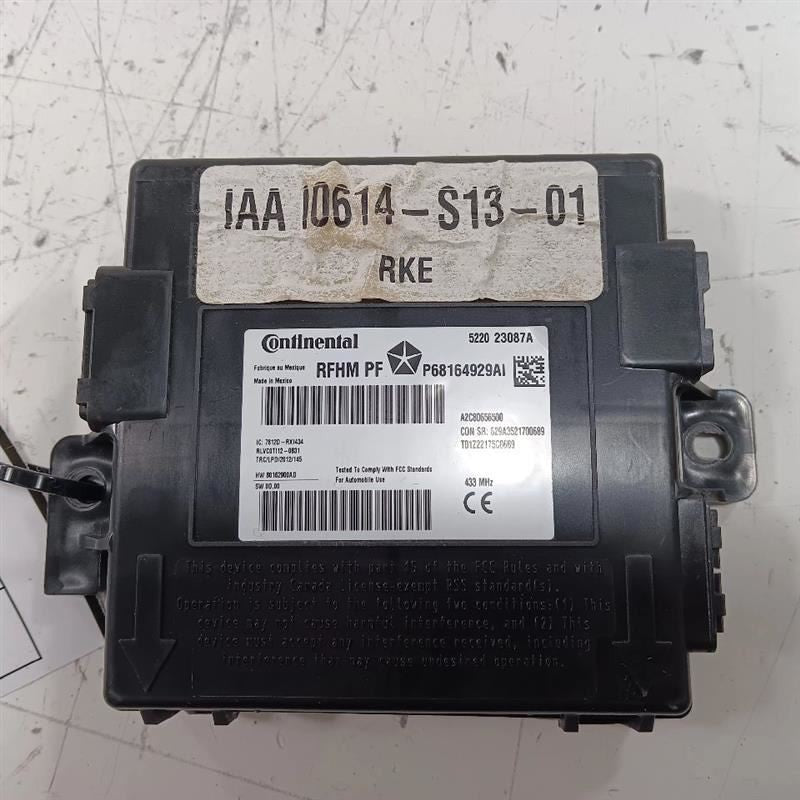 Theft-locking Receiver Hub Module Under Pkg Deck Fits 13-16 Dodge Dart