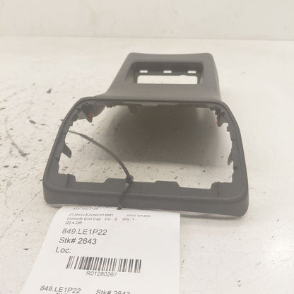 Lexus NX350 Center Console Rear End Cap Trim Cover  2022 2023 2024 202