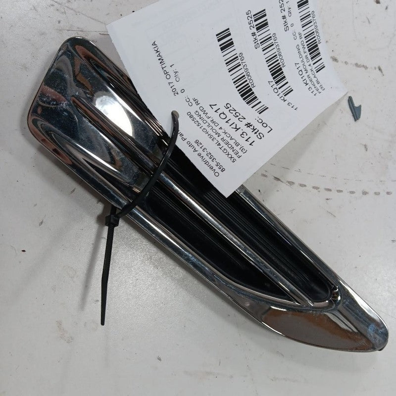 Kia Optima Passenger Right Front Fender Moulding Molding Trim Strip  2018 2017 2